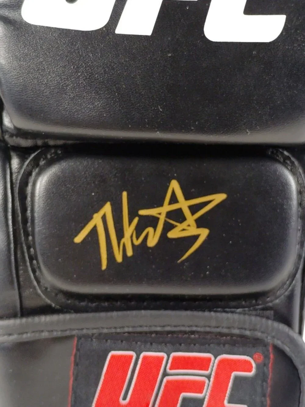 Terrance McKinney Signed UFC MMA Glove Exact Photo Proof Autograph Memorabilia